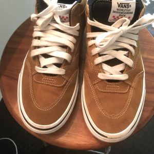 Vans half cabs gold